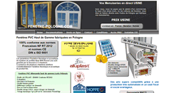 Desktop Screenshot of fenetre-pologne.com